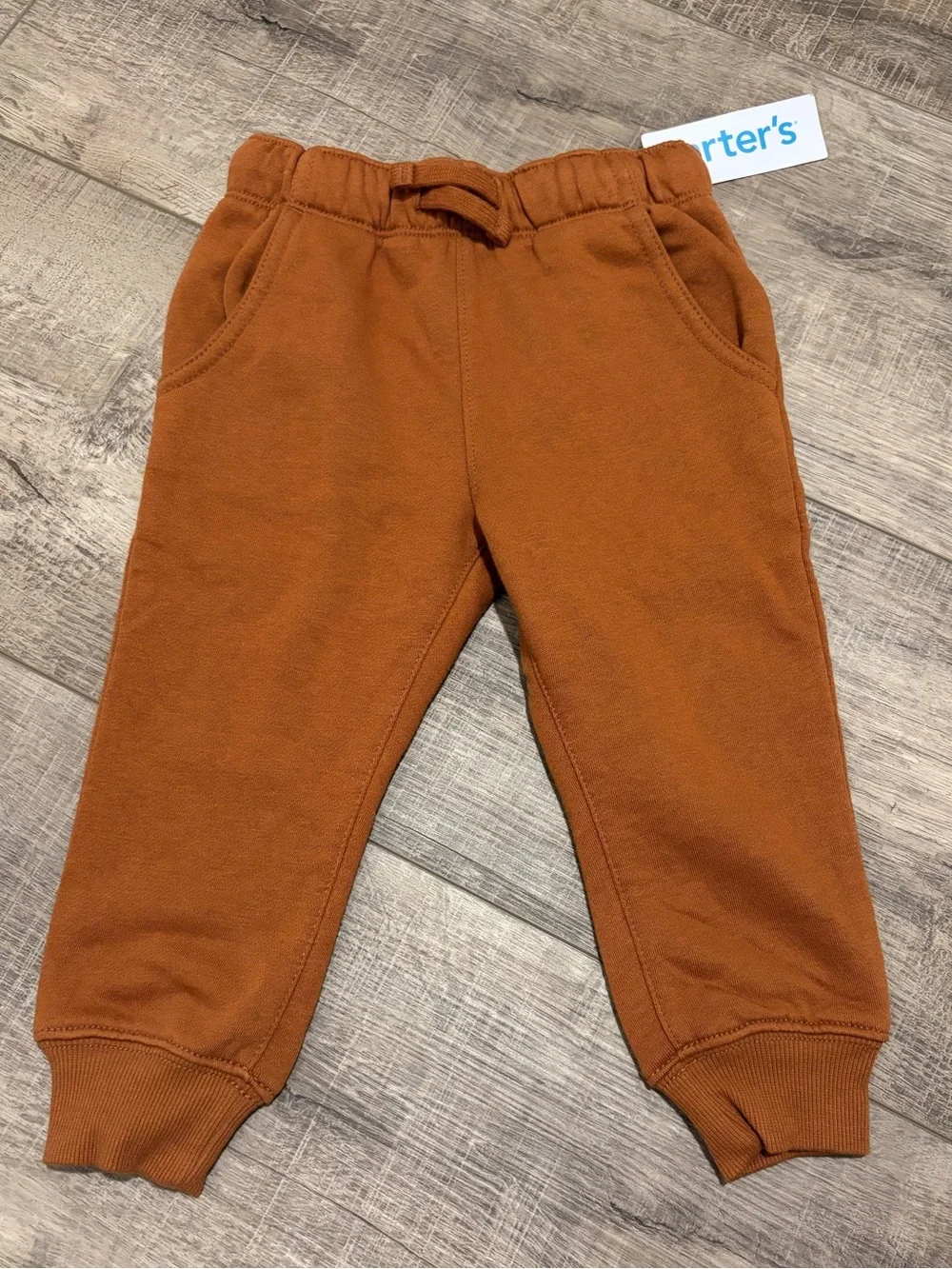Carter's Burnt Orange Jogger Sweatpants for Kids